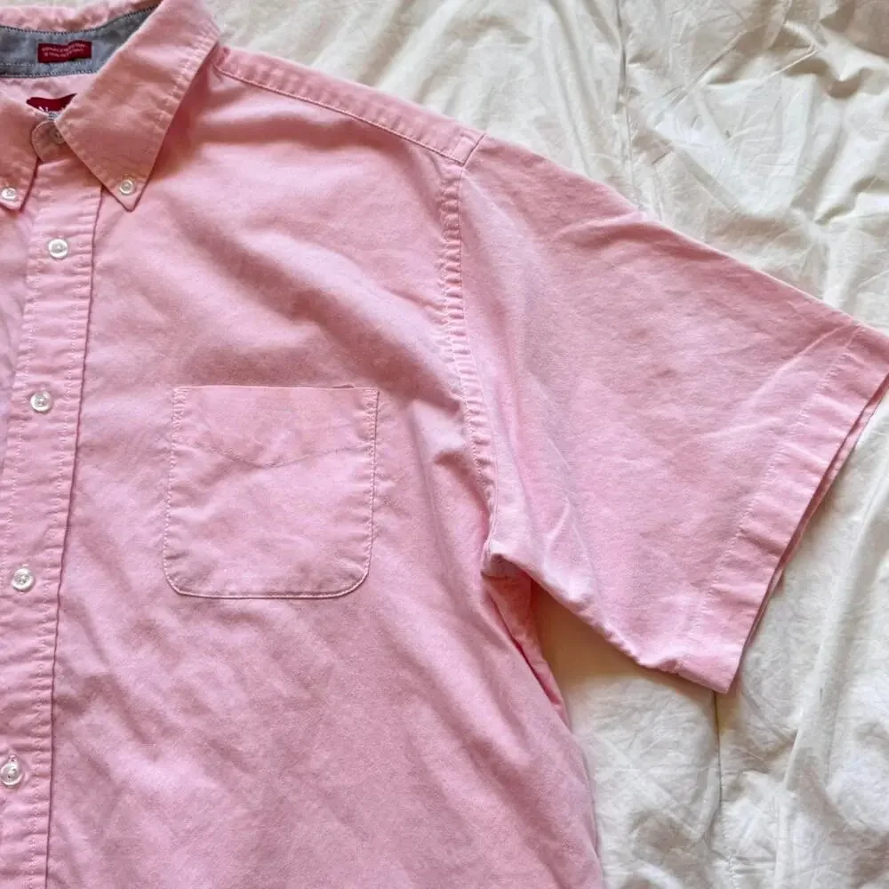 northcrest premiere baby pink‎ button down collared shirt sz XL resort casual - Picture 2 of 8